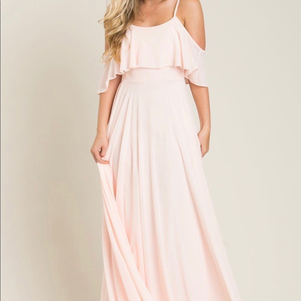 Adele Ruffle Maxi Dress